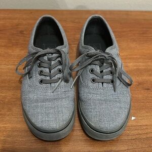 Vans charcoal grey denim